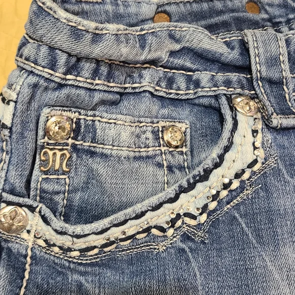 Miss Me relaxed bootcut jeans size 30 - Picture 10 of 11